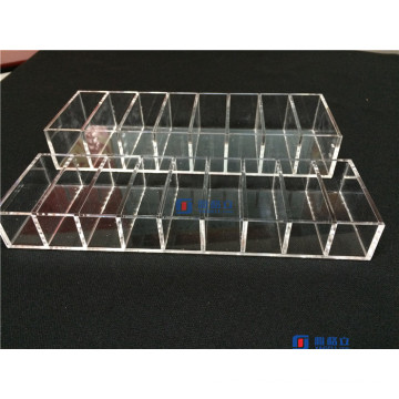 Makeup Organizer Compact Powder Holder 8 Slot Acrylic Storage Case Box Solution